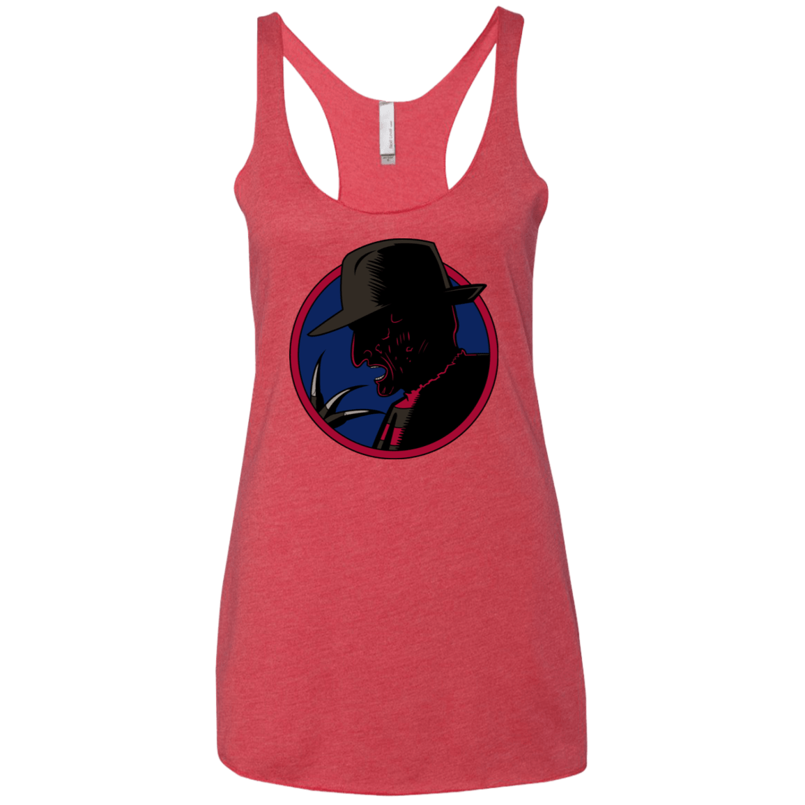 T-Shirts Vintage Red / X-Small Tracy Nightmare Women's Triblend Racerback Tank