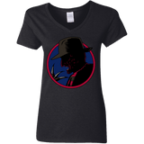 T-Shirts Black / S Tracy Nightmare Women's V-Neck T-Shirt