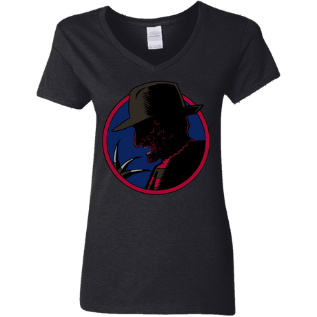 T-Shirts Black / S Tracy Nightmare Women's V-Neck T-Shirt