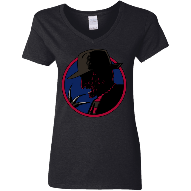 T-Shirts Black / S Tracy Nightmare Women's V-Neck T-Shirt