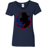 T-Shirts Navy / S Tracy Nightmare Women's V-Neck T-Shirt