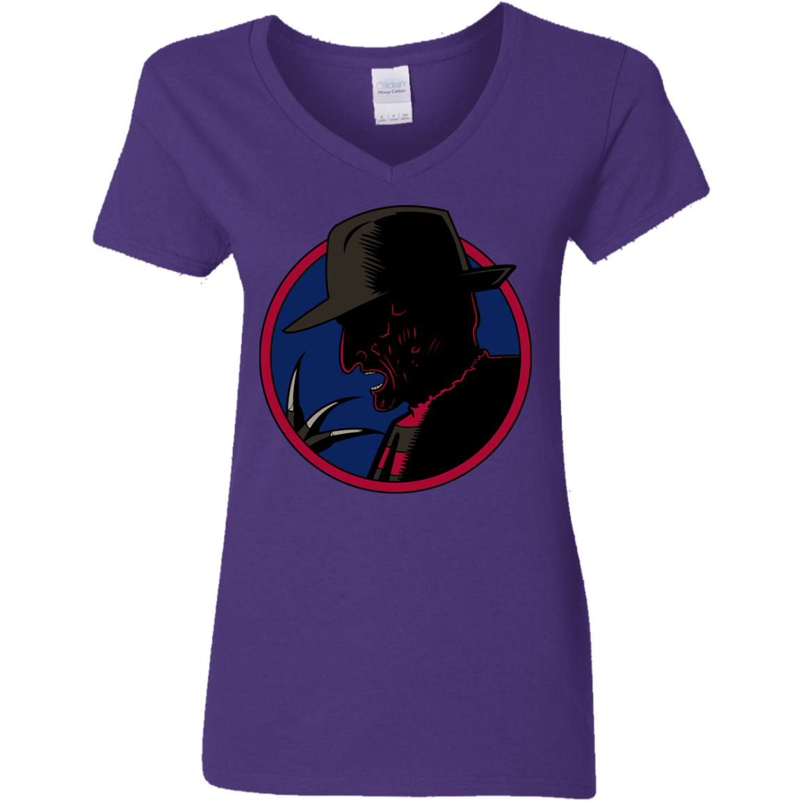 T-Shirts Purple / S Tracy Nightmare Women's V-Neck T-Shirt