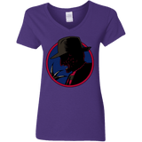 T-Shirts Purple / S Tracy Nightmare Women's V-Neck T-Shirt