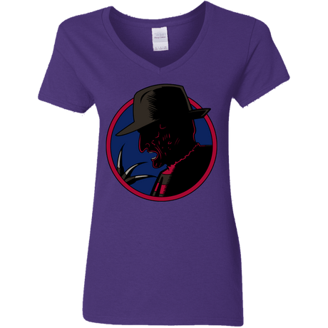 T-Shirts Purple / S Tracy Nightmare Women's V-Neck T-Shirt