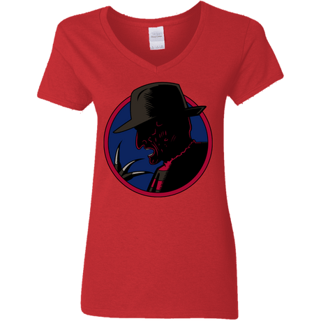 T-Shirts Red / S Tracy Nightmare Women's V-Neck T-Shirt