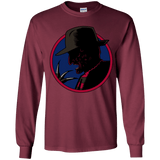 T-Shirts Maroon / YS Tracy Nightmare Youth Long Sleeve T-Shirt