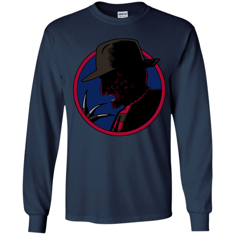 T-Shirts Navy / YS Tracy Nightmare Youth Long Sleeve T-Shirt