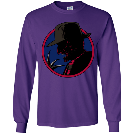 T-Shirts Purple / YS Tracy Nightmare Youth Long Sleeve T-Shirt