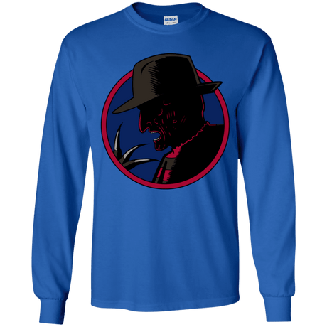 T-Shirts Royal / YS Tracy Nightmare Youth Long Sleeve T-Shirt