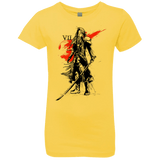 T-Shirts Vibrant Yellow / YXS Traditional exsoldier Girls Premium T-Shirt