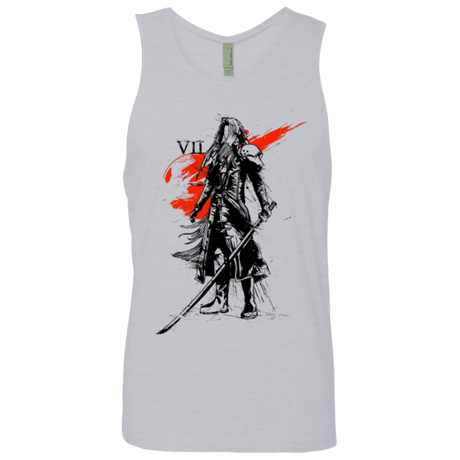 T-Shirts Heather Grey / Small Traditional exsoldier Men's Premium Tank Top