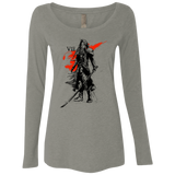 T-Shirts Venetian Grey / Small Traditional exsoldier Women's Triblend Long Sleeve Shirt