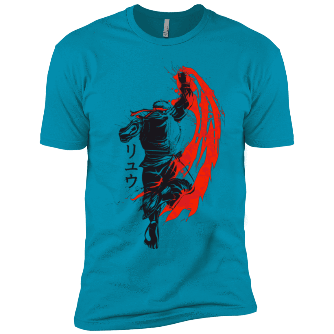 T-Shirts Turquoise / YXS Traditional Fighter Boys Premium T-Shirt