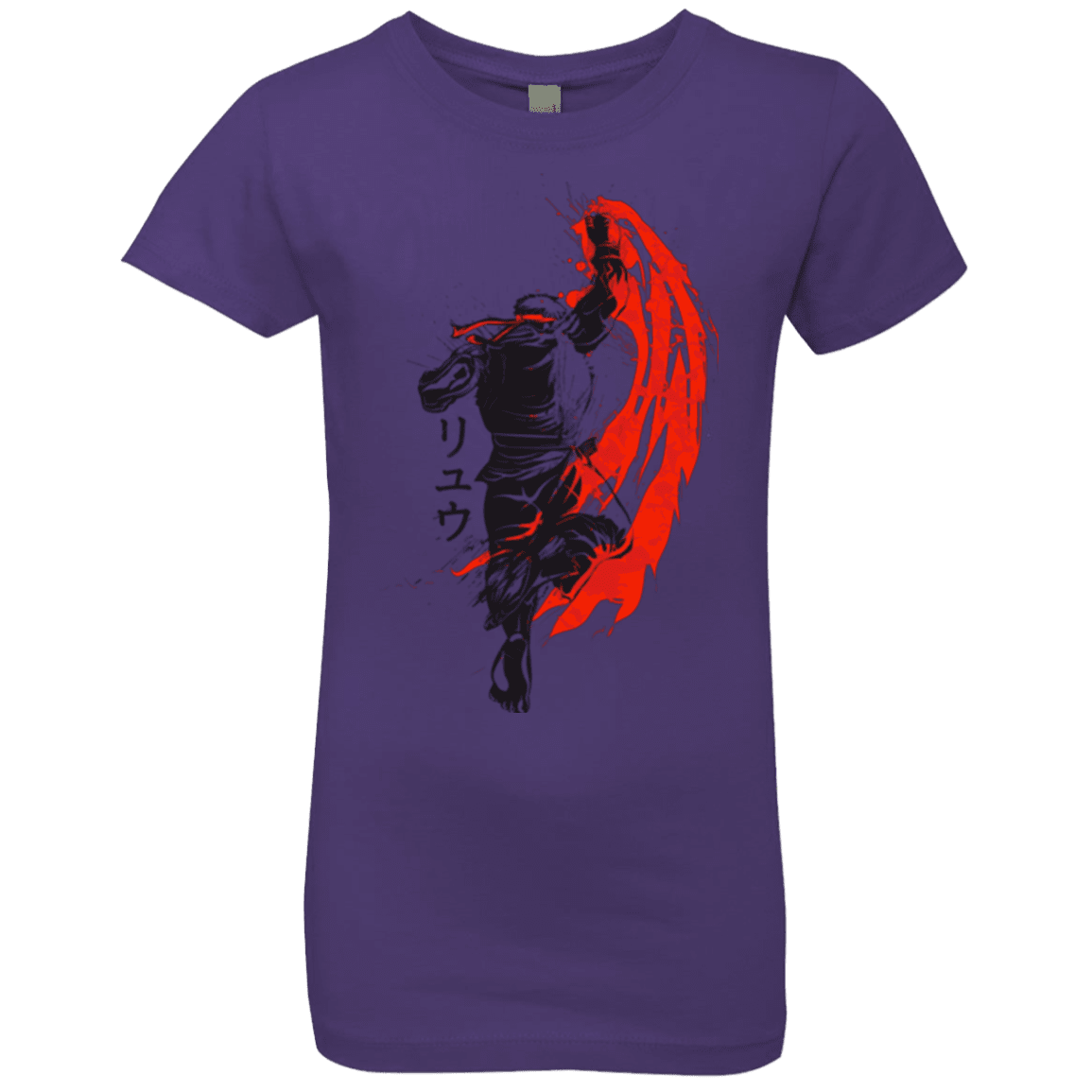 T-Shirts Purple Rush / YXS Traditional Fighter Girls Premium T-Shirt