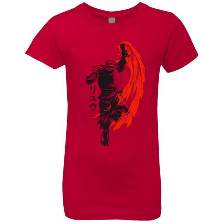 T-Shirts Red / YXS Traditional Fighter Girls Premium T-Shirt