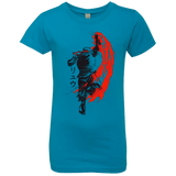 T-Shirts Turquoise / YXS Traditional Fighter Girls Premium T-Shirt