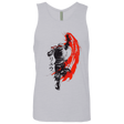 T-Shirts Heather Grey / Small Traditional Fighter Men's Premium Tank Top