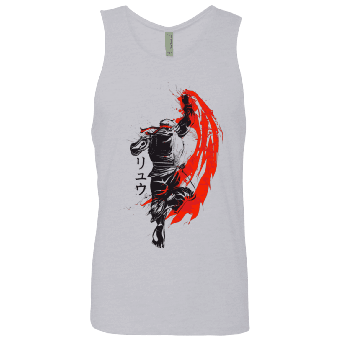 T-Shirts Heather Grey / Small Traditional Fighter Men's Premium Tank Top