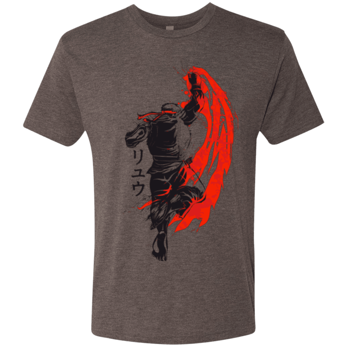 T-Shirts Macchiato / Small Traditional Fighter Men's Triblend T-Shirt