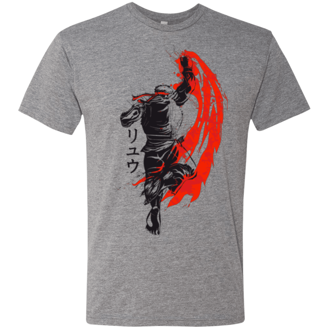 T-Shirts Premium Heather / Small Traditional Fighter Men's Triblend T-Shirt