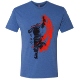 T-Shirts Vintage Royal / Small Traditional Fighter Men's Triblend T-Shirt