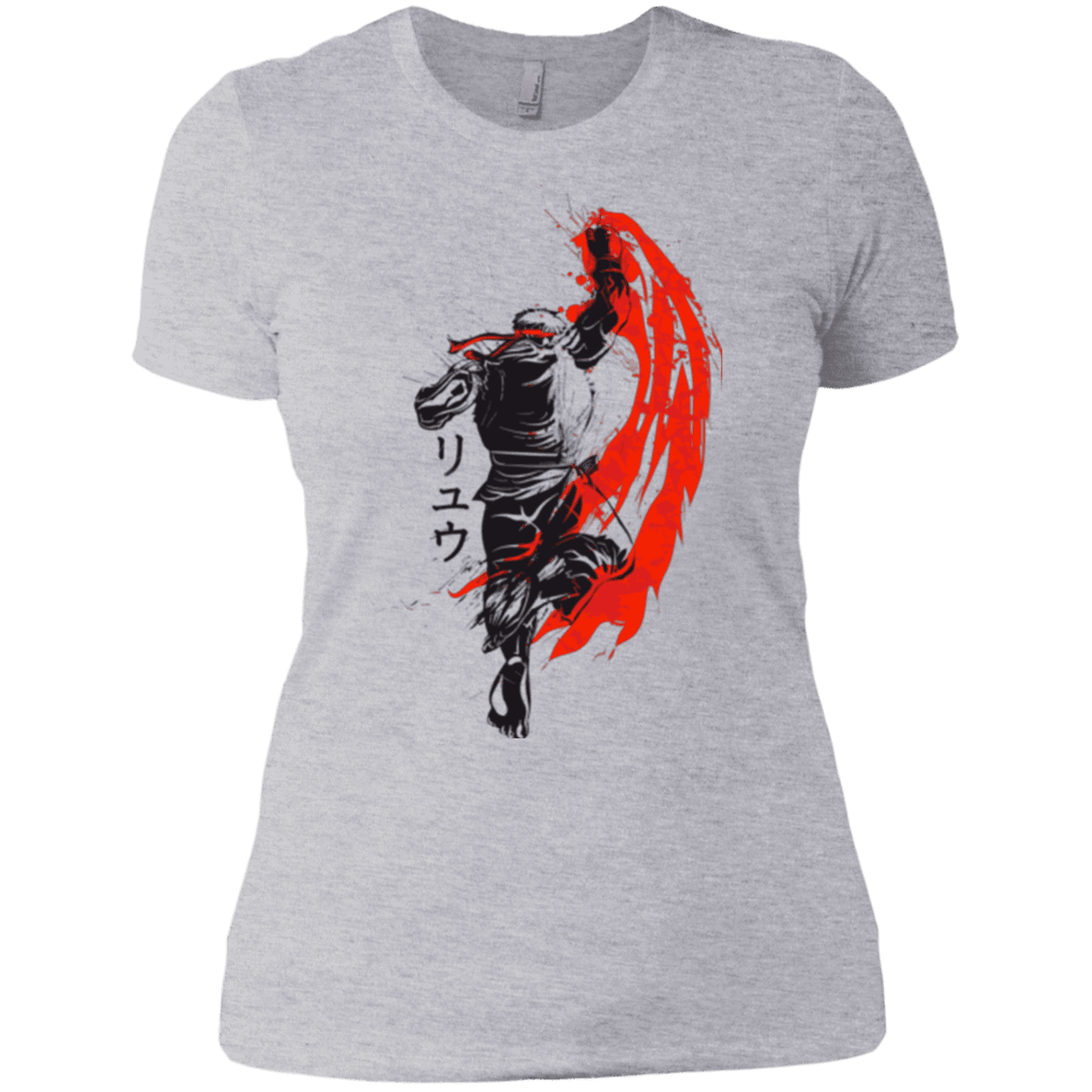 T-Shirts Heather Grey / X-Small Traditional Fighter Women's Premium T-Shirt