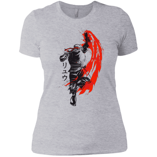 T-Shirts Heather Grey / X-Small Traditional Fighter Women's Premium T-Shirt