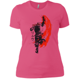 T-Shirts Hot Pink / X-Small Traditional Fighter Women's Premium T-Shirt