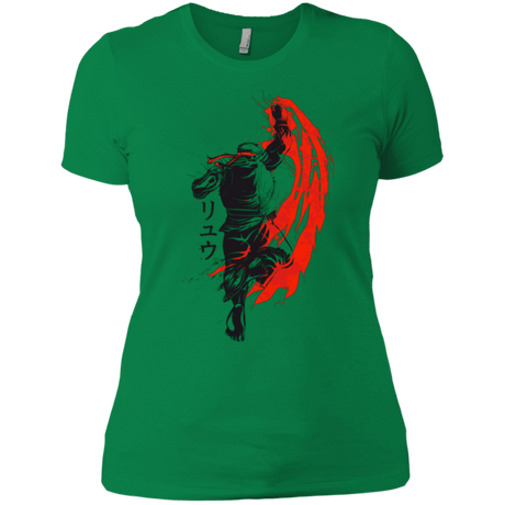T-Shirts Kelly Green / X-Small Traditional Fighter Women's Premium T-Shirt