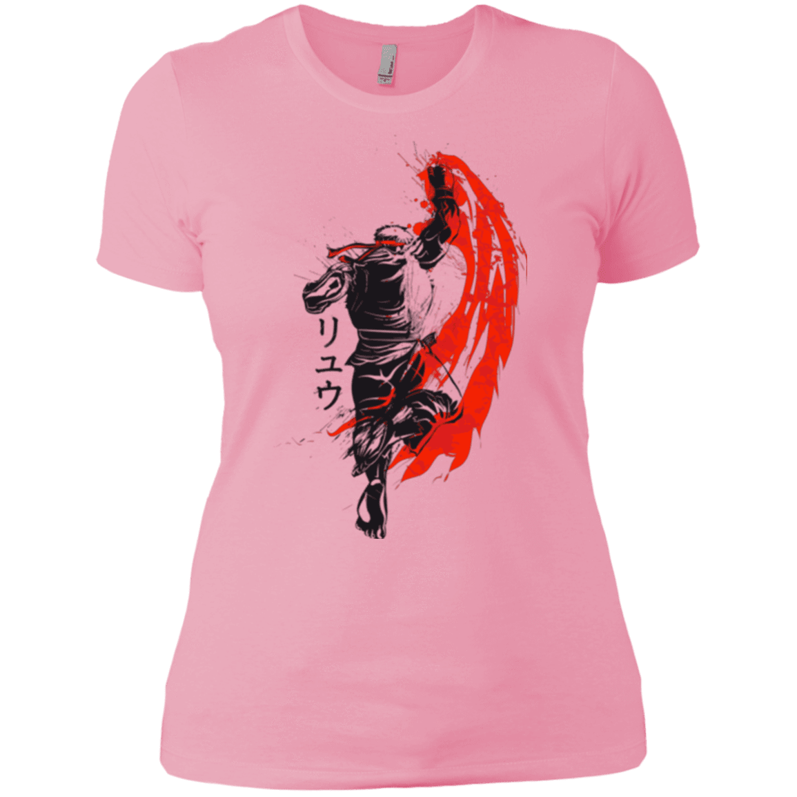 T-Shirts Light Pink / X-Small Traditional Fighter Women's Premium T-Shirt