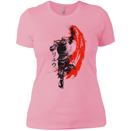T-Shirts Light Pink / X-Small Traditional Fighter Women's Premium T-Shirt