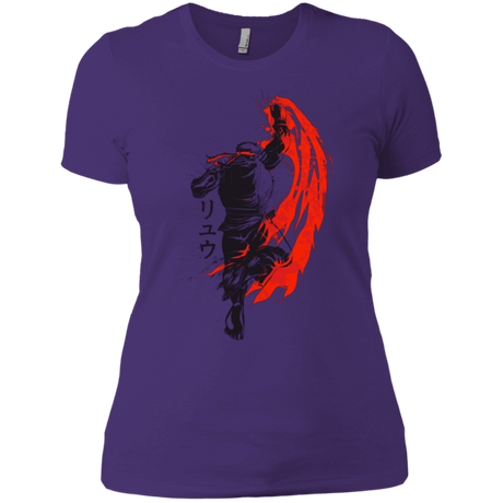 T-Shirts Purple / X-Small Traditional Fighter Women's Premium T-Shirt