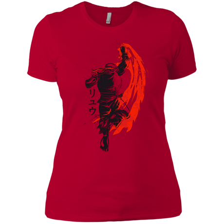 T-Shirts Red / X-Small Traditional Fighter Women's Premium T-Shirt