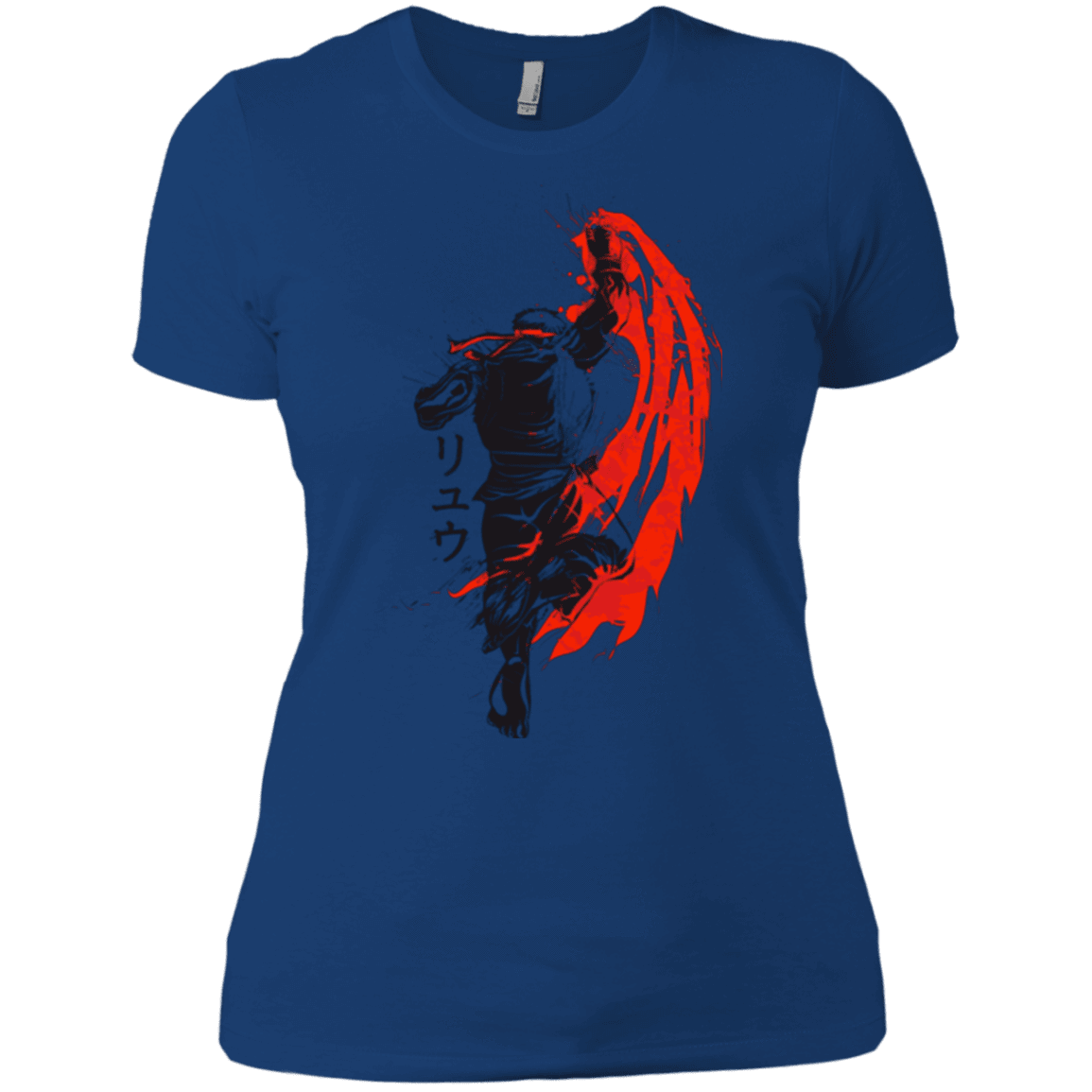 T-Shirts Royal / X-Small Traditional Fighter Women's Premium T-Shirt