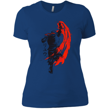 T-Shirts Royal / X-Small Traditional Fighter Women's Premium T-Shirt