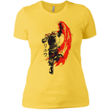 T-Shirts Vibrant Yellow / X-Small Traditional Fighter Women's Premium T-Shirt