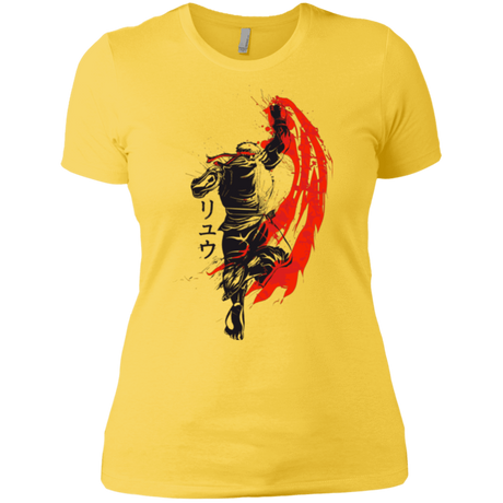 T-Shirts Vibrant Yellow / X-Small Traditional Fighter Women's Premium T-Shirt