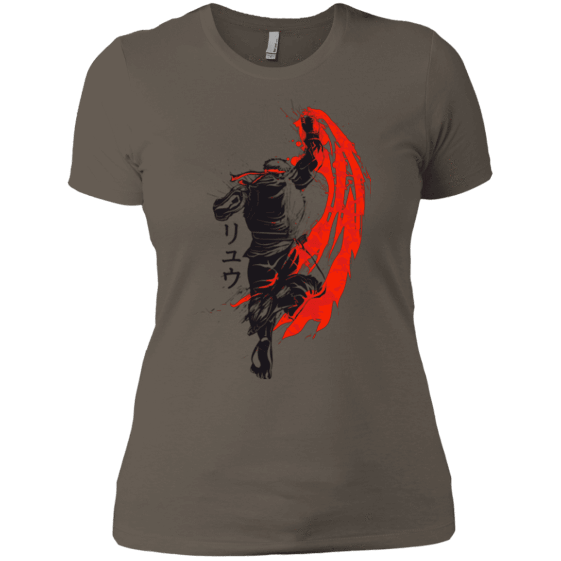 T-Shirts Warm Grey / X-Small Traditional Fighter Women's Premium T-Shirt