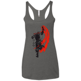 T-Shirts Premium Heather / X-Small Traditional Fighter Women's Triblend Racerback Tank
