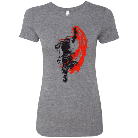 T-Shirts Premium Heather / Small Traditional Fighter Women's Triblend T-Shirt