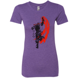 T-Shirts Purple Rush / Small Traditional Fighter Women's Triblend T-Shirt