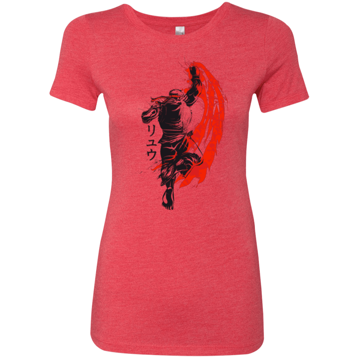 T-Shirts Vintage Red / Small Traditional Fighter Women's Triblend T-Shirt