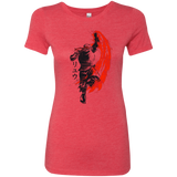 T-Shirts Vintage Red / Small Traditional Fighter Women's Triblend T-Shirt