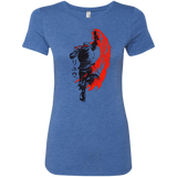 T-Shirts Vintage Royal / Small Traditional Fighter Women's Triblend T-Shirt