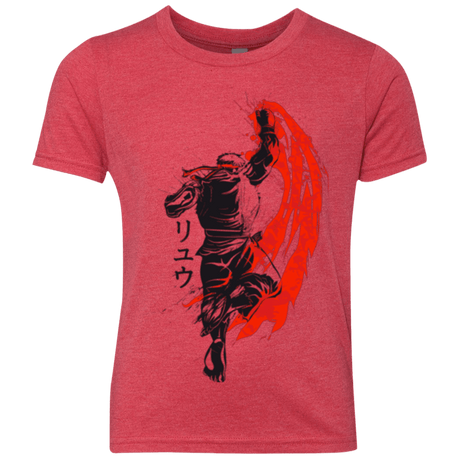 T-Shirts Vintage Red / YXS Traditional Fighter Youth Triblend T-Shirt