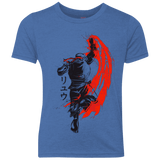 T-Shirts Vintage Royal / YXS Traditional Fighter Youth Triblend T-Shirt
