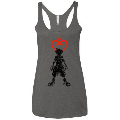 T-Shirts Premium Heather / X-Small Traditional Kingdom Women's Triblend Racerback Tank