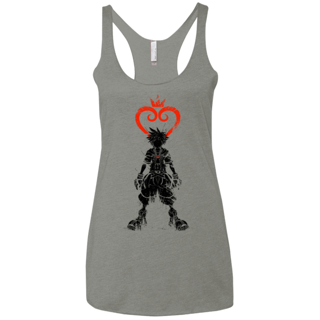 T-Shirts Venetian Grey / X-Small Traditional Kingdom Women's Triblend Racerback Tank