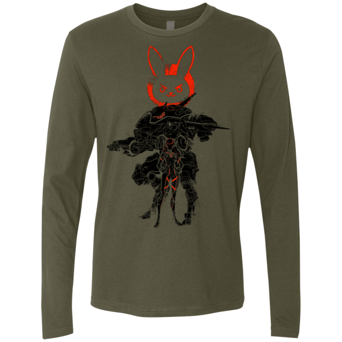 T-Shirts Military Green / Small TRADITIONAL MEKA Men's Premium Long Sleeve