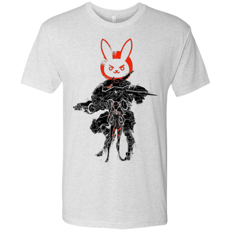 T-Shirts Heather White / Small TRADITIONAL MEKA Men's Triblend T-Shirt